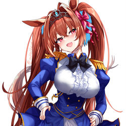 This is a pixiv picture whose title is 🏇💖.