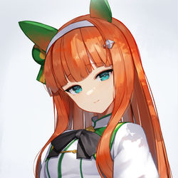 This is a pixiv picture whose title is サイレンススズカ.