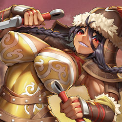 This is a pixiv picture whose title is Centaur Kheshig.