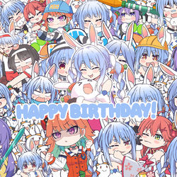 This is a pixiv picture whose title is Peko Birthday!.