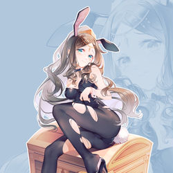 This is a pixiv picture whose title is 琳达·兔女郎.