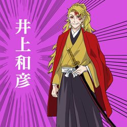 This is a pixiv picture whose title is 中の人(Y談おじさん編).