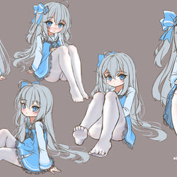 This is a pixiv picture whose title is 一点win11娘练习.