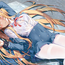 This is a pixiv picture whose title is 亚斯娜.