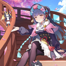This is a pixiv picture whose title is 云堇.