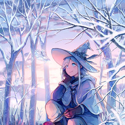 This is a pixiv picture whose title is 「君たちも食べる？」.