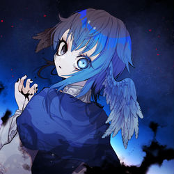 This is a pixiv picture whose title is 馬鹿な人….