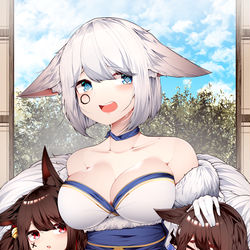 This is a pixiv picture whose title is （=´∇｀=）.