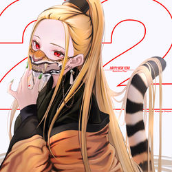 This is a pixiv picture whose title is 2022.