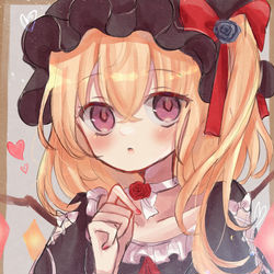 This is a pixiv picture whose title is 黒フラン.