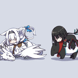 This is a pixiv picture whose title is ねむねむツングースカ.
