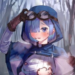 This is a pixiv picture whose title is レム.