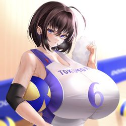 This is a pixiv picture whose title is 🏐💧.