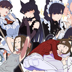 This is a pixiv picture whose title is 古見さんは、コミュ症です。.