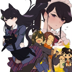 This is a pixiv picture whose title is 古見さんは、コミュ症です。.