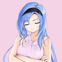 This is a pixiv picture whose title is tsun tsun.