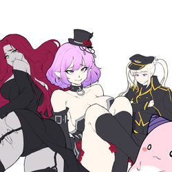 This is a pixiv picture whose title is 미완성.