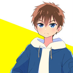 This is a pixiv picture whose title is 品田拓海くん.