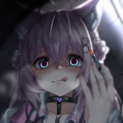 This is a pixiv picture whose title is 💉.