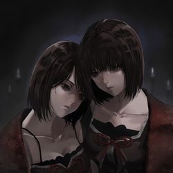 This is a pixiv picture whose title is 陰祭.