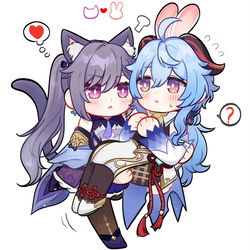 This is a pixiv picture whose title is Bunny baby <3.