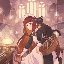 This is a pixiv picture whose title is commission 14.