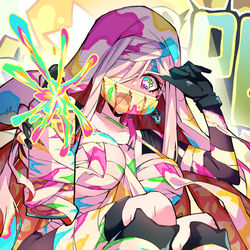 This is a pixiv picture whose title is 轟絶イグノー女体擬人化.