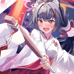 This is a pixiv picture whose title is あ、悪霊退散ー！///.