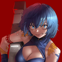 This is a pixiv picture whose title is 完全武装シエル.