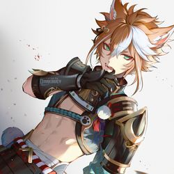 This is a pixiv picture whose title is Gorou.