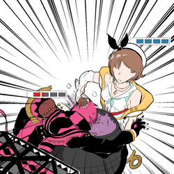 This is a pixiv picture whose title is 錬金するのが面倒臭くなったライザリン・シュタウト.