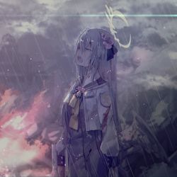 This is a pixiv picture whose title is 白洲アズサ.