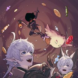 This is a pixiv picture whose title is FF14 まとめ.