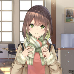 This is a pixiv picture whose title is 休日.