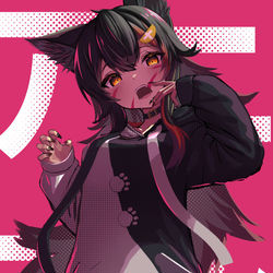 This is a pixiv picture whose title is アニマル.