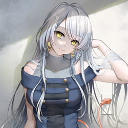 This is a pixiv picture whose title is 今日の天気ですか？知りませんググってください.