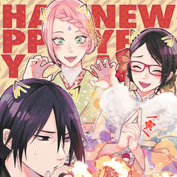 This is a pixiv picture whose title is あけましておめでとうございます.