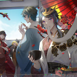 This is a pixiv picture whose title is ⛩.