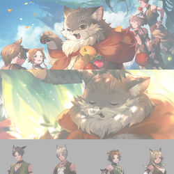This is a pixiv picture whose title is Shadowverse　21弾で描いたものまとめ＋α.