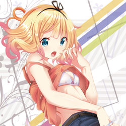 This is a pixiv picture whose title is 都会派なシャロちゃん.