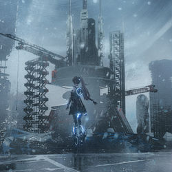 This is a pixiv picture whose title is 七实· 冰痕.