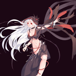 This is a pixiv picture whose title is 浊 基本立绘.