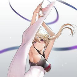 This is a pixiv picture whose title is 新体操.