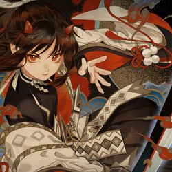 This is a pixiv picture whose title is 陰陽師 仕事絵まとめ.