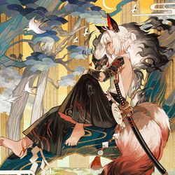 This is a pixiv picture whose title is 陰陽師百聞牌/百鬼異聞録まとめ.