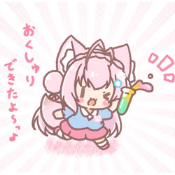 This is a pixiv picture whose title is 園児なこよちゃん🧪.