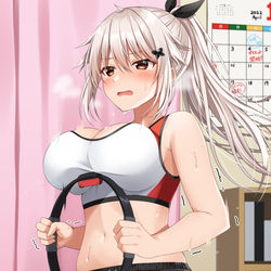 This is a pixiv picture whose title is 「絶ﾞ対ﾞ痩ﾞせﾞてﾞやﾞるﾞぅ"～～～！！！」.
