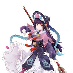 This is a pixiv picture whose title is 云堇.