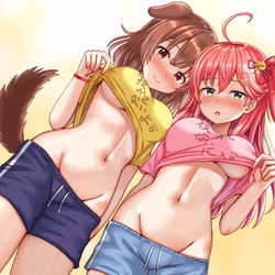 This is a pixiv picture whose title is みっころね！！.