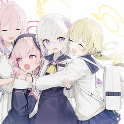 This is a pixiv picture whose title is ブルアカメインストーリー良かった.